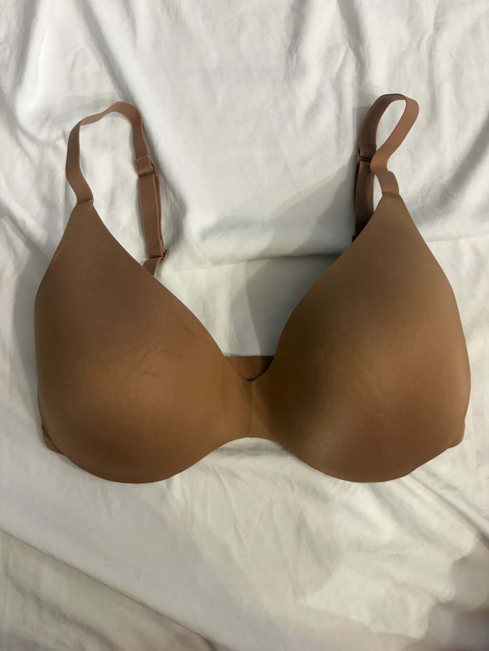 SKIMS T-Shirt Bra Size 34DDD Brown